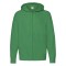 Felpa con zip con cappuccio old